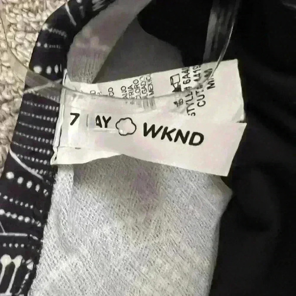 Dark navy mini dress - Picture 3 of 4